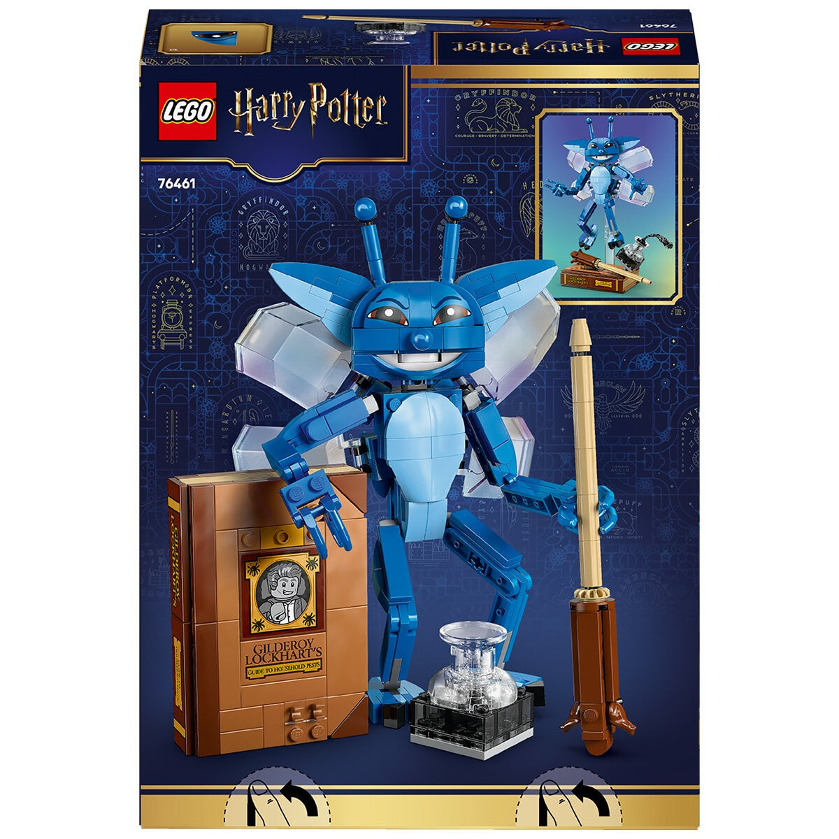 Lego Harry Potter Cornish Pixie 1:1 Posable Figure, 320pc 76461
