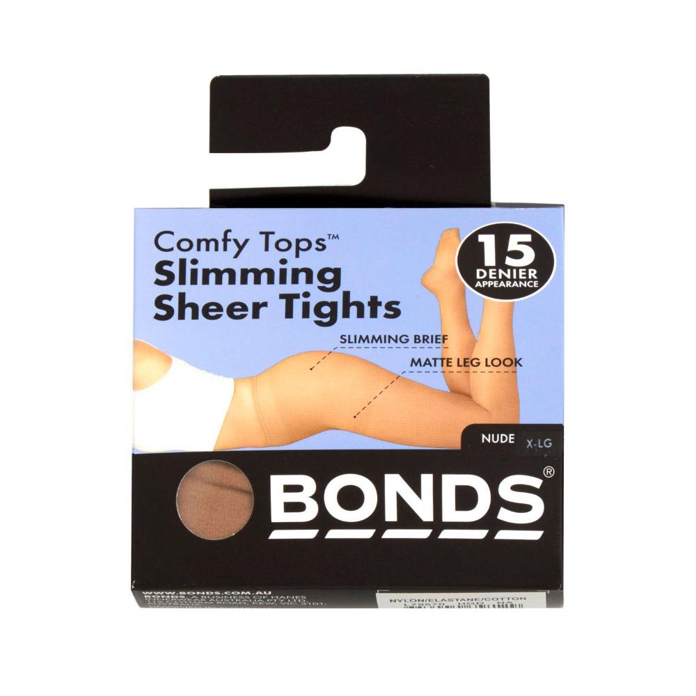 Bonds Sheer Pantyhose Slim Nude L/xl - 1 Pack