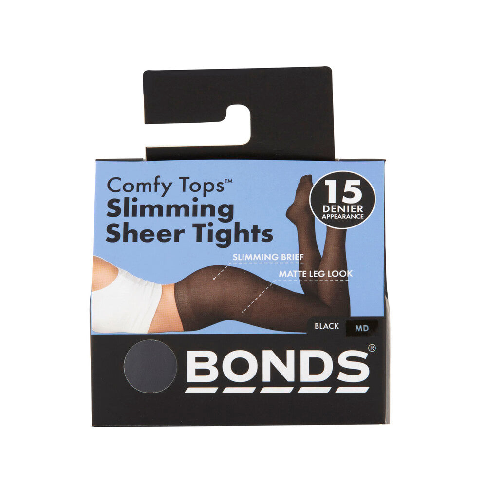 Bonds Sheer Pantyhose Slim Black Small - 1 each