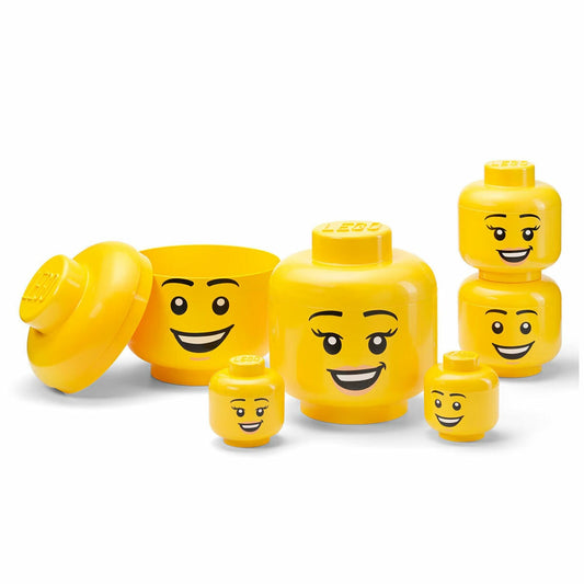 LEGO Storage Head Ultimate Assortment 6-Piece Set Stylish