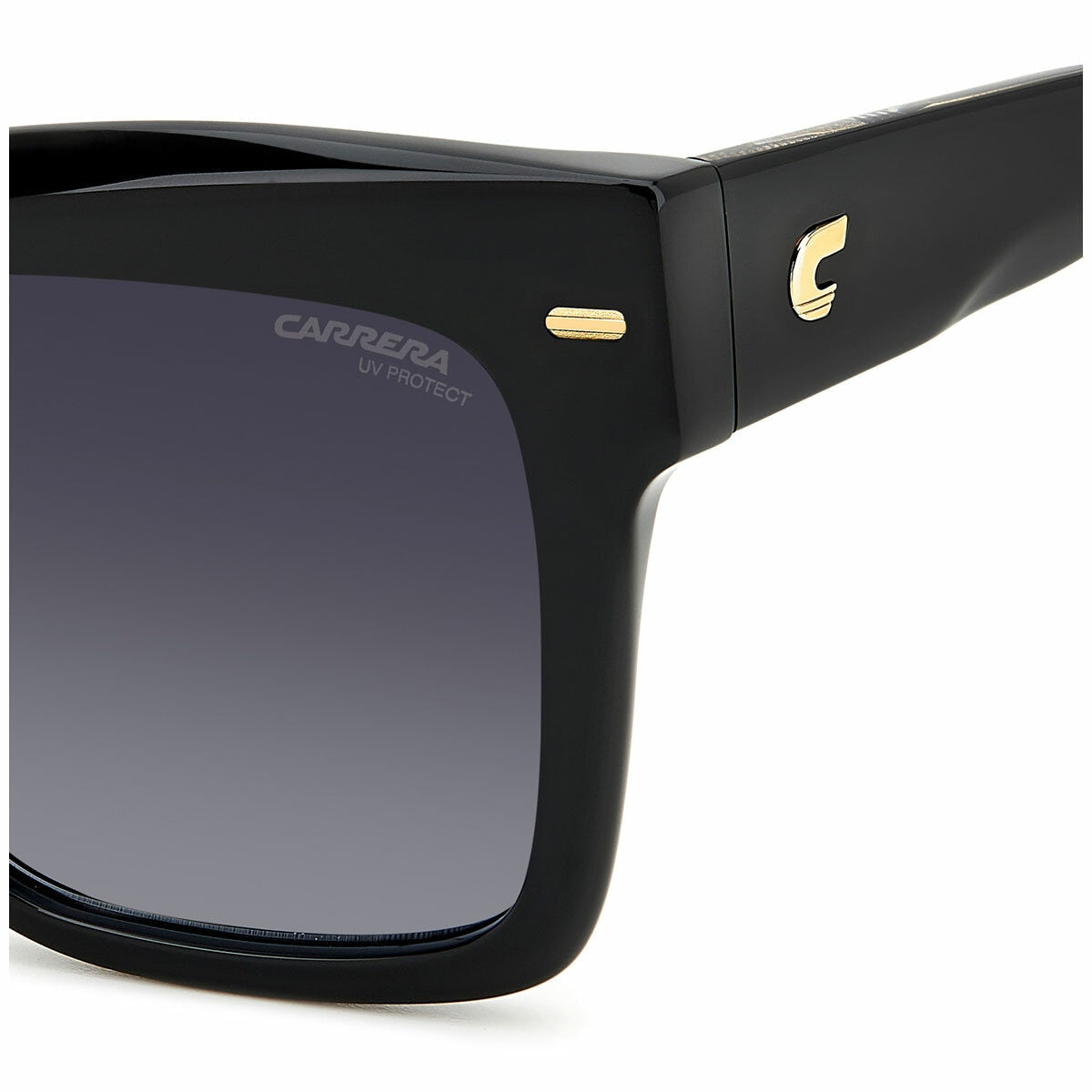 Carrera 3037/S 807 Women's Sunglasses Square Black Acetate