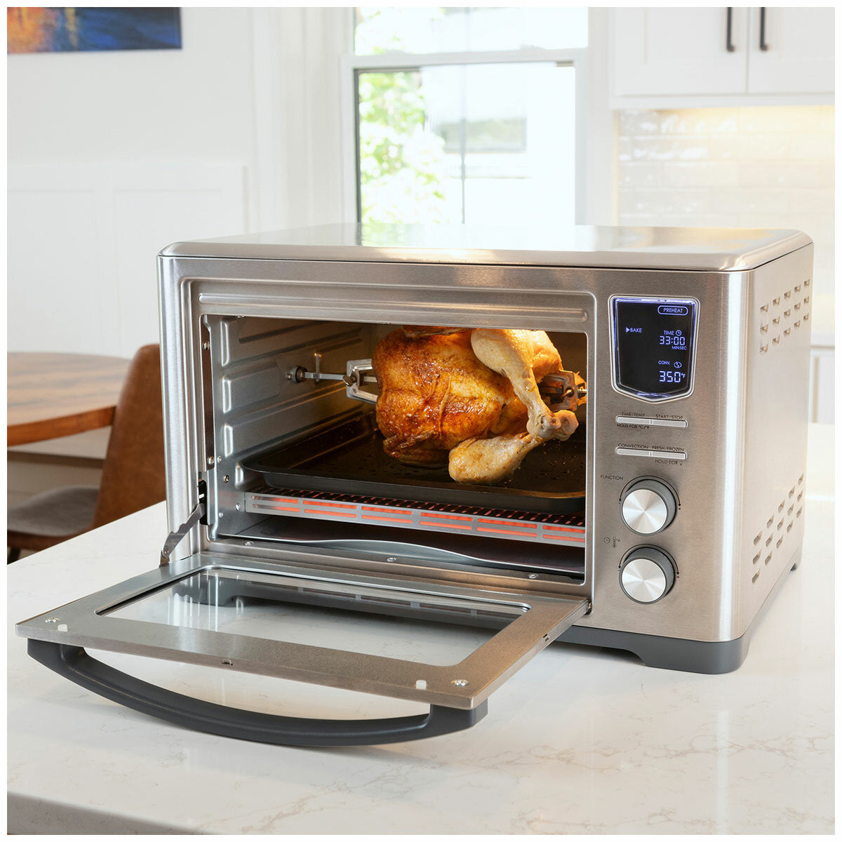Kenmore Toaster Oven 1700W KKTOAF25SSAU Stainless Steel 24L