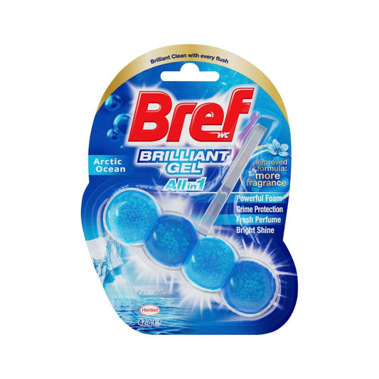 Bref Brilliant Gel Rimblock Arctic Ocean Toilet eaner - 42g
