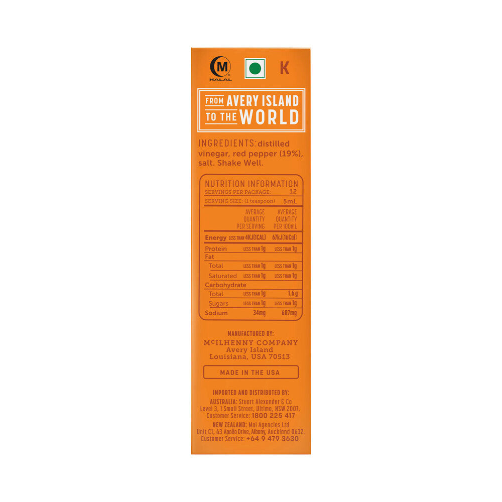 Mc Ilhenny Co. Tabasco Sauce - 60mL
