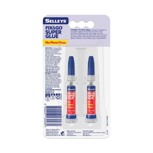 Fix & Go No More Mess Twin Pack - 2 pack