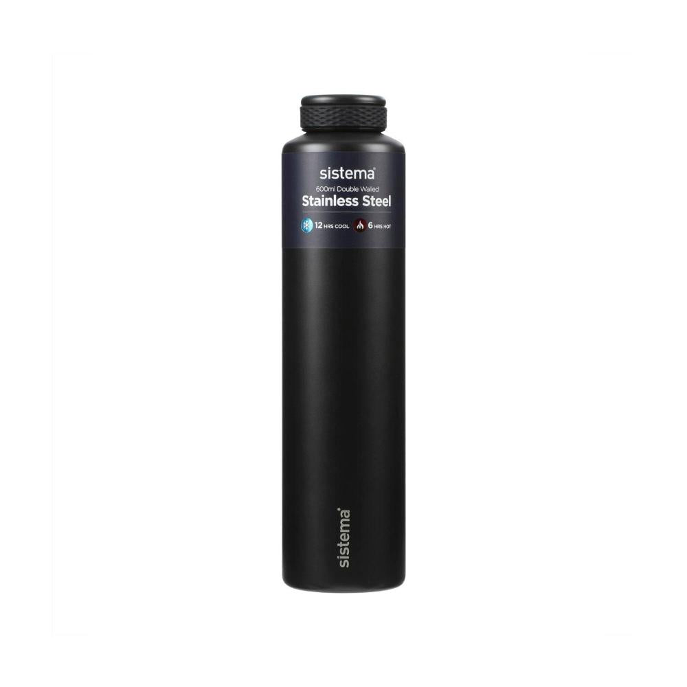 Sistema Stainless Steel Chic Bottle 600ml - 1 each