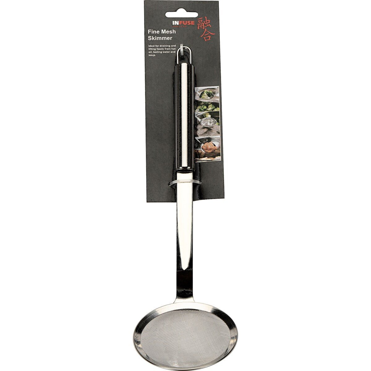 Infuse Stainless Steel Fine Mesh Skimmer Each