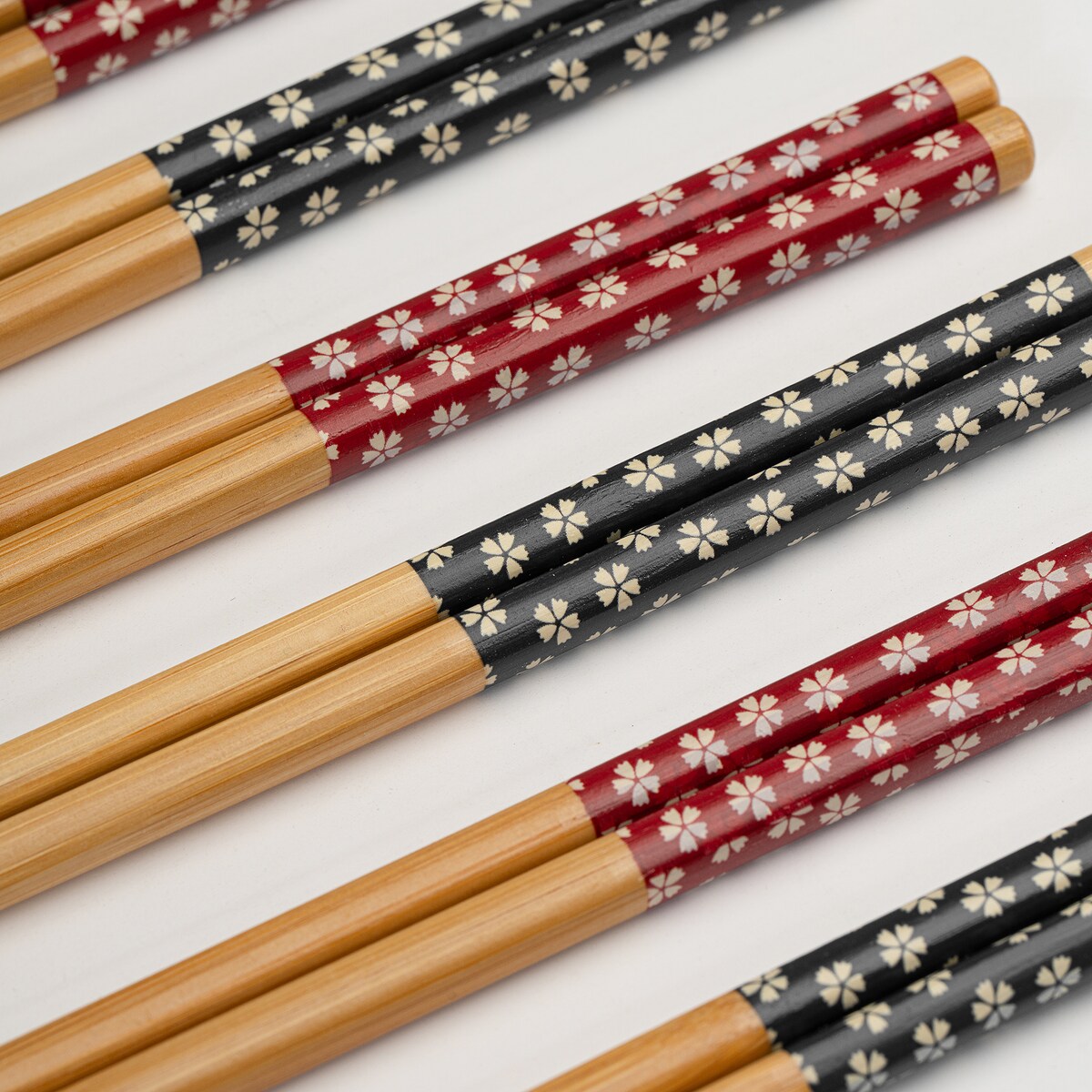 Infuse Bamboo Chopsticks With Print 6 Pack