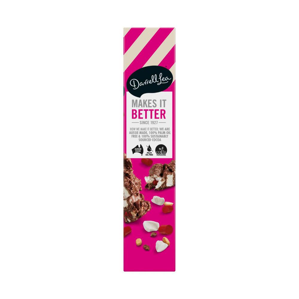 Darrell Lea Milk Chocolate Rocklea Road Raspberry Slab - 145g