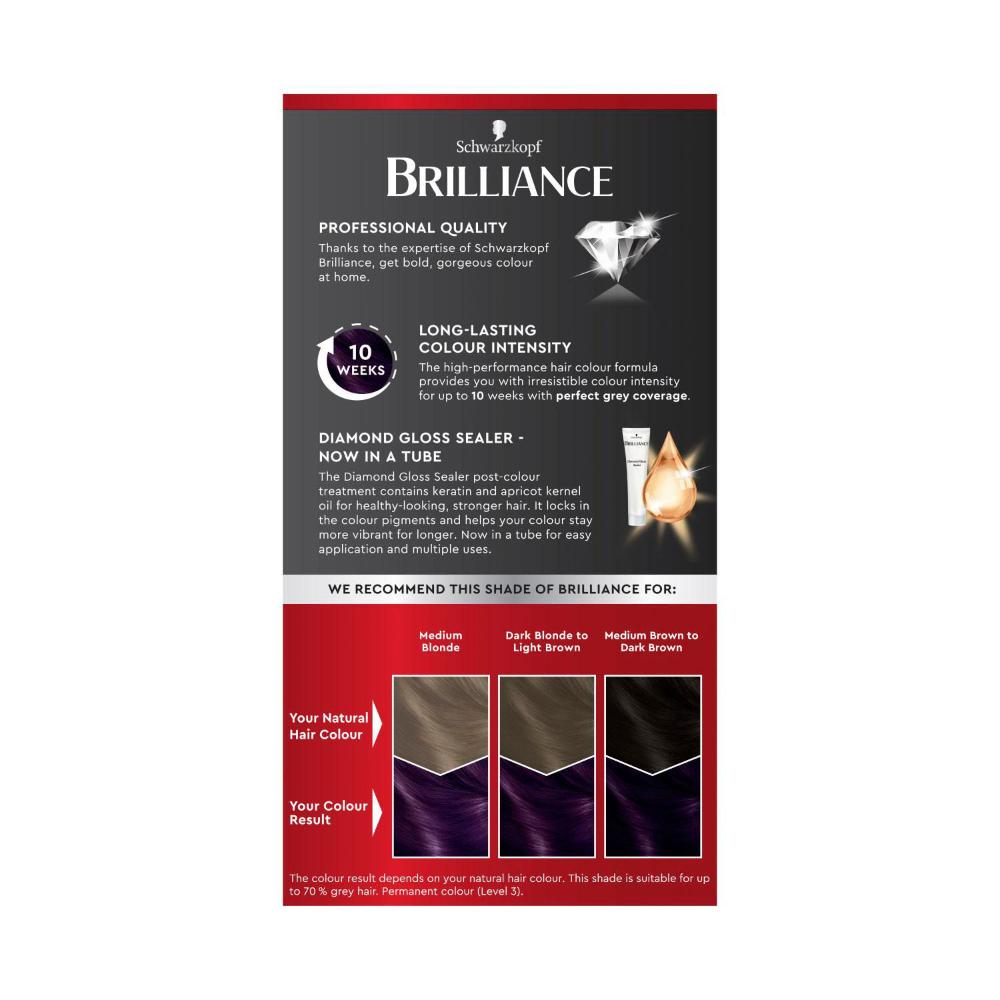 Schwarzkopf Brilliance 03 Dark Amethyst - 1 each