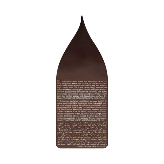 Loacker Quadratini Wafers Biscuits Double Choc - 125g