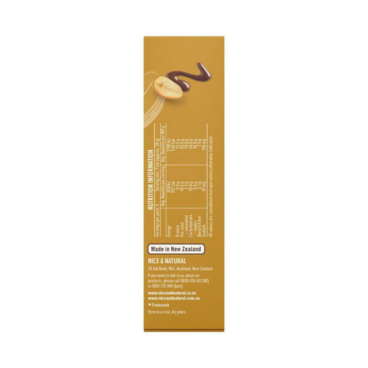 Nice & Natural Nut Bars Salted Caramel With Dark Choc Multipack Snacks 6 Pack - 180g