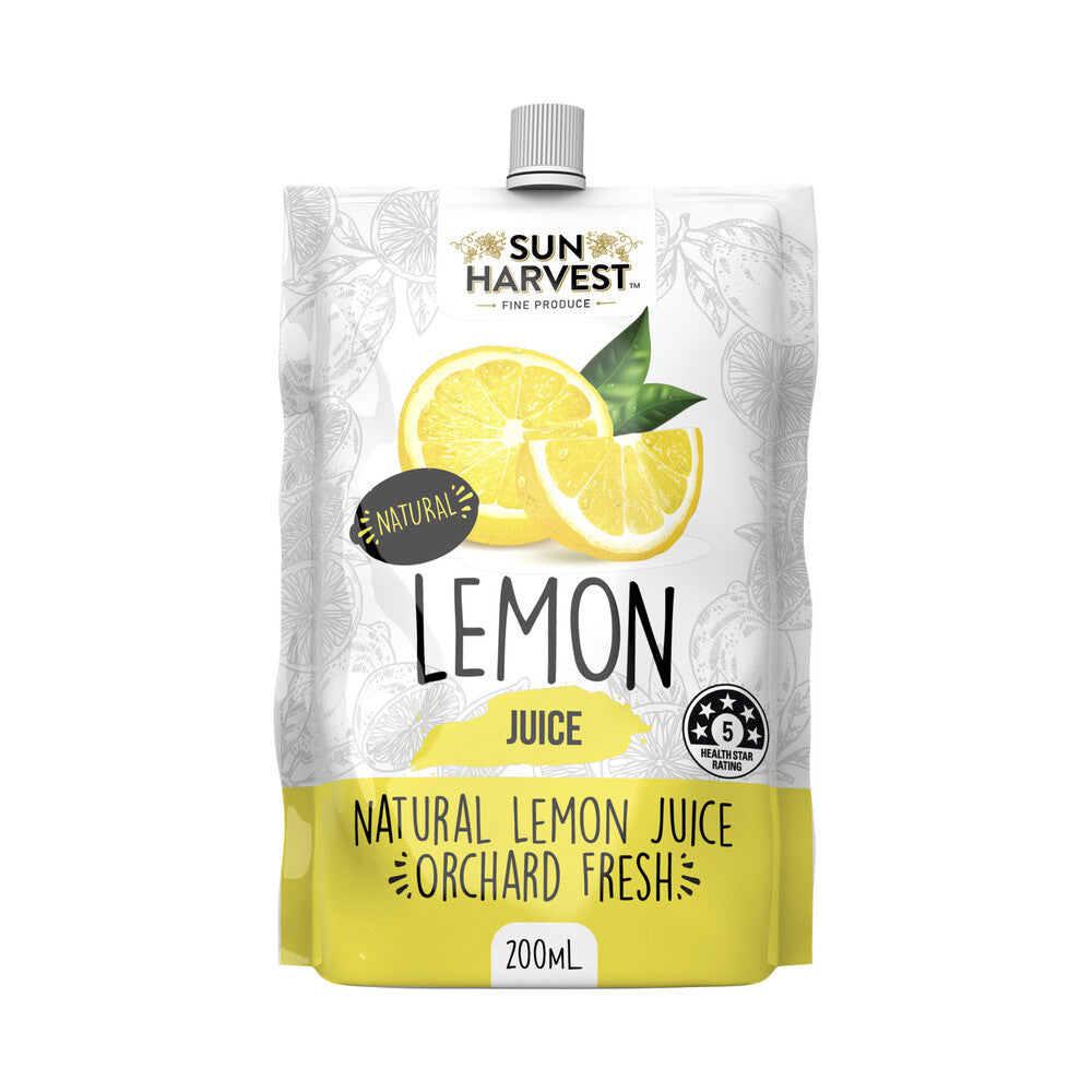 Sun Harvest Lemon Juice - 200mL
