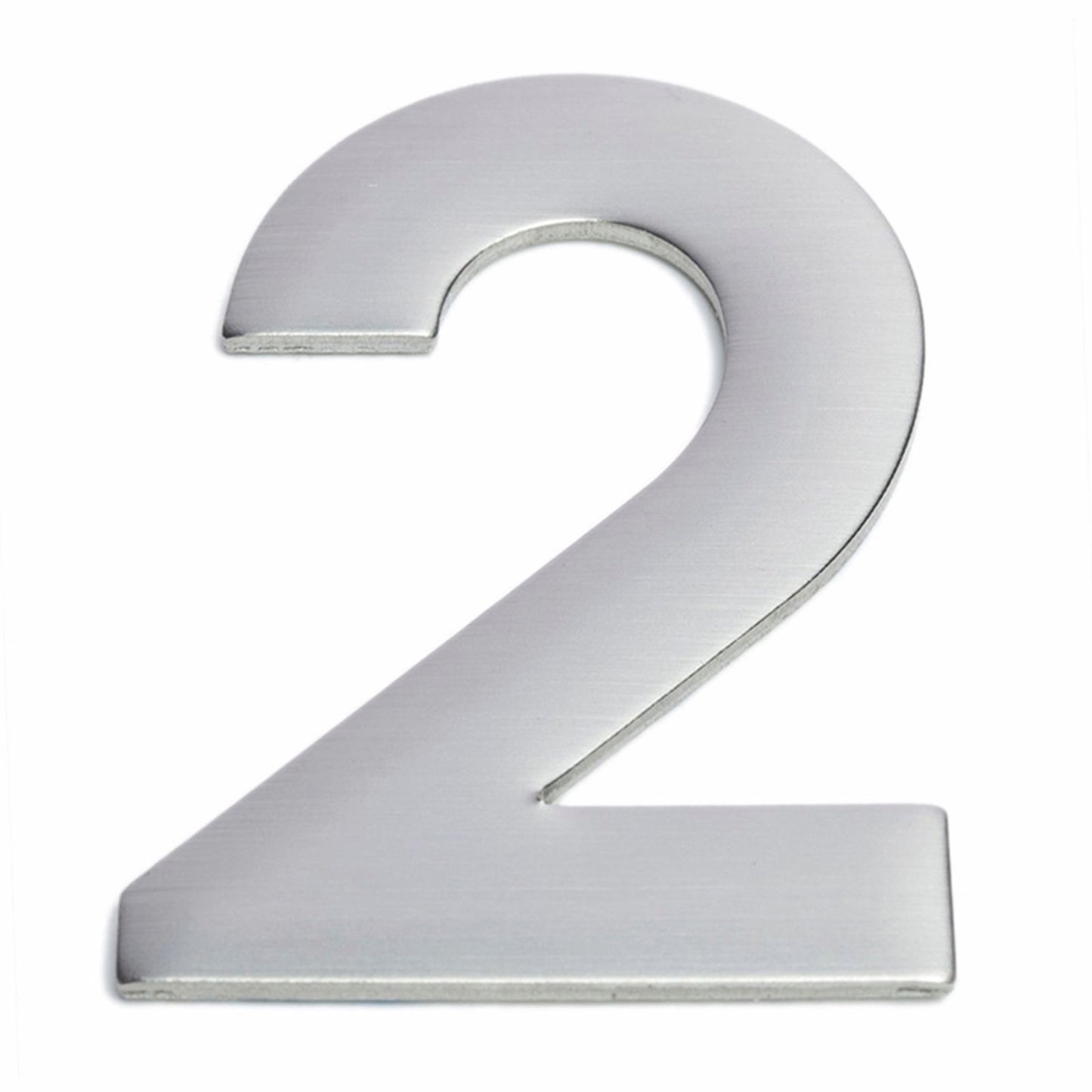 Sandleford Stainless Steel Self Adhesive House Number 2 - 75mm