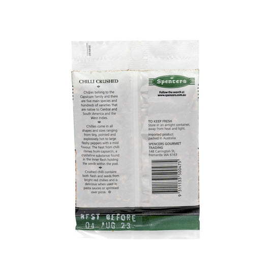 Spencers Crushed Medium Chilli - 30g