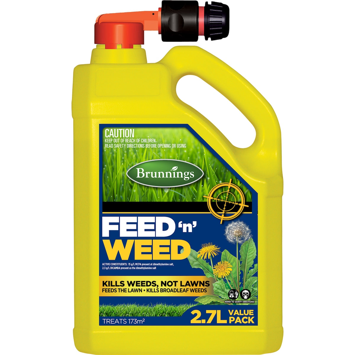 Brunnings Feed n Weed Hose-on 2.7l