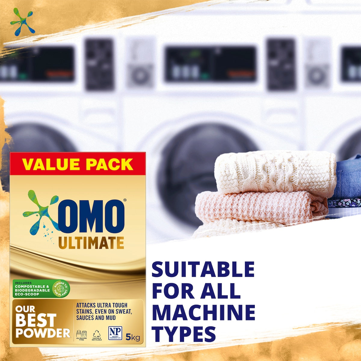 Omo Ultimate Laundry Powder Detergent 5kg