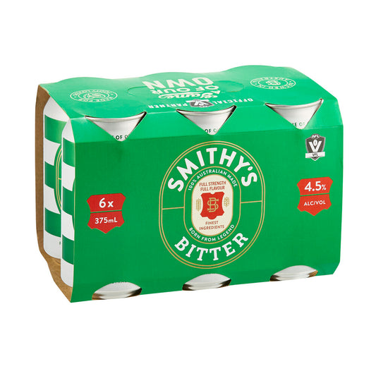 Smithy's Bitter Can 375ml - 6 Pack