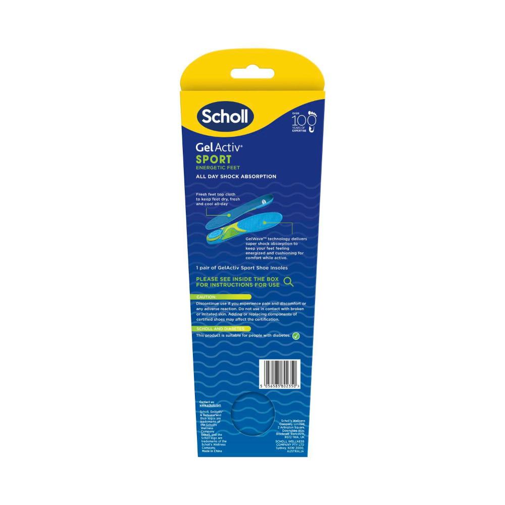 Scholl Gel Activ Insole Sport Large - 1 pack