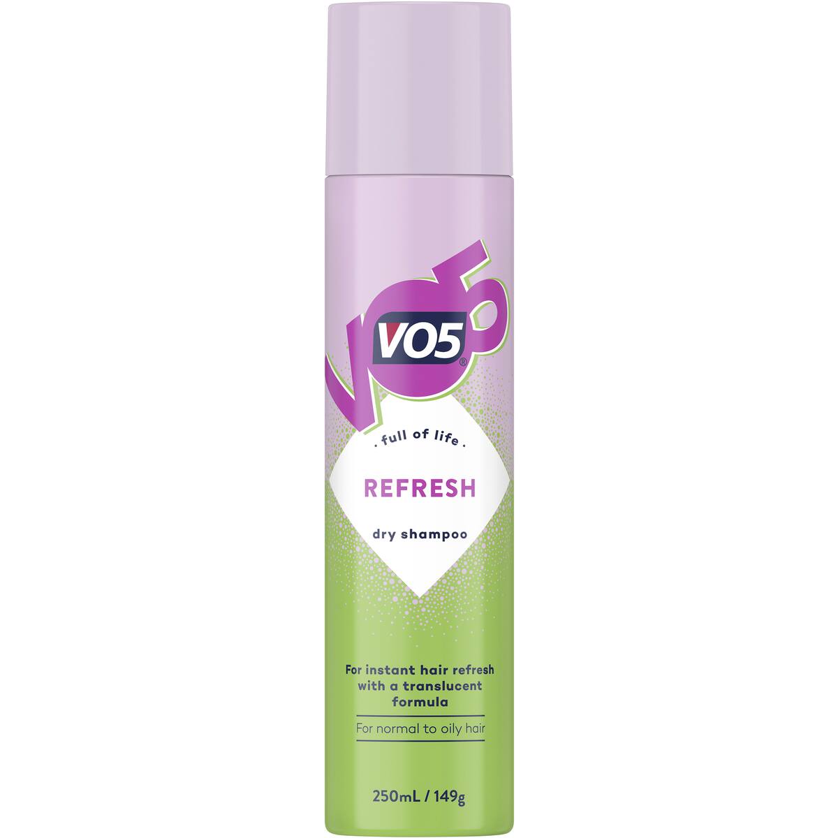 Vo5 Refresh Me Quick Dry Shampoo 250ml