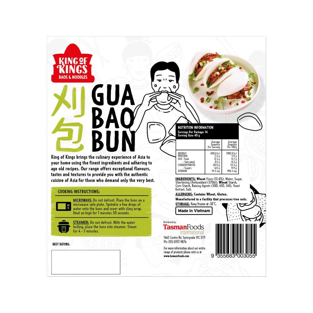 King Of Kings Gua Bao Bun - 560g