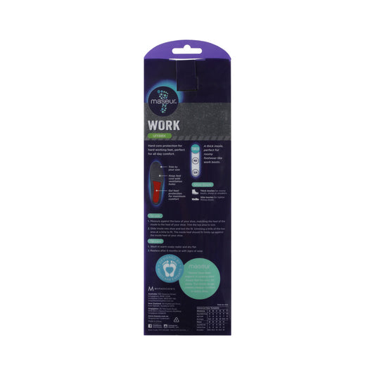 Maseur Footcare Work Insoles - 1 pack