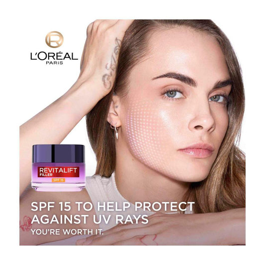 L'Oreal Revitalift Filler SPF 15 Day Moisturiser - 50mL