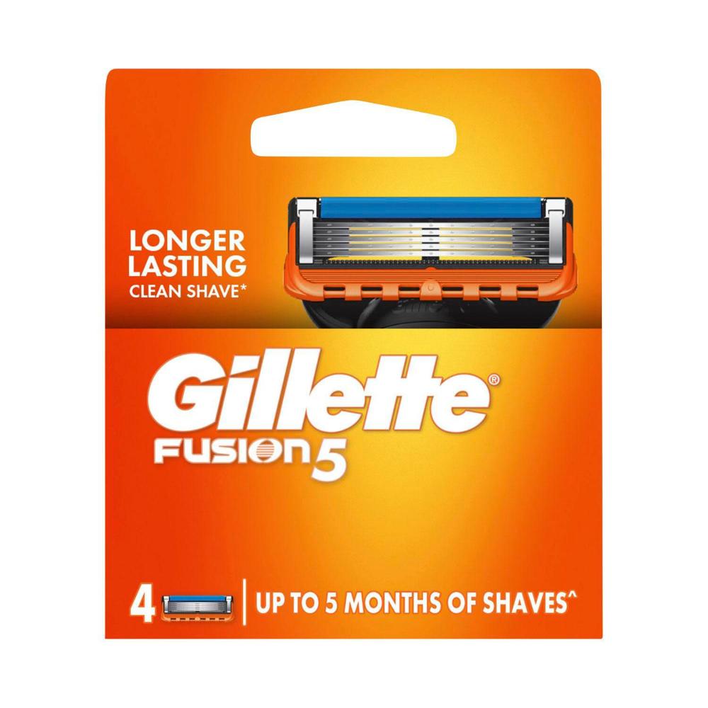Gillette Fusion Razor Blades - 4 pack