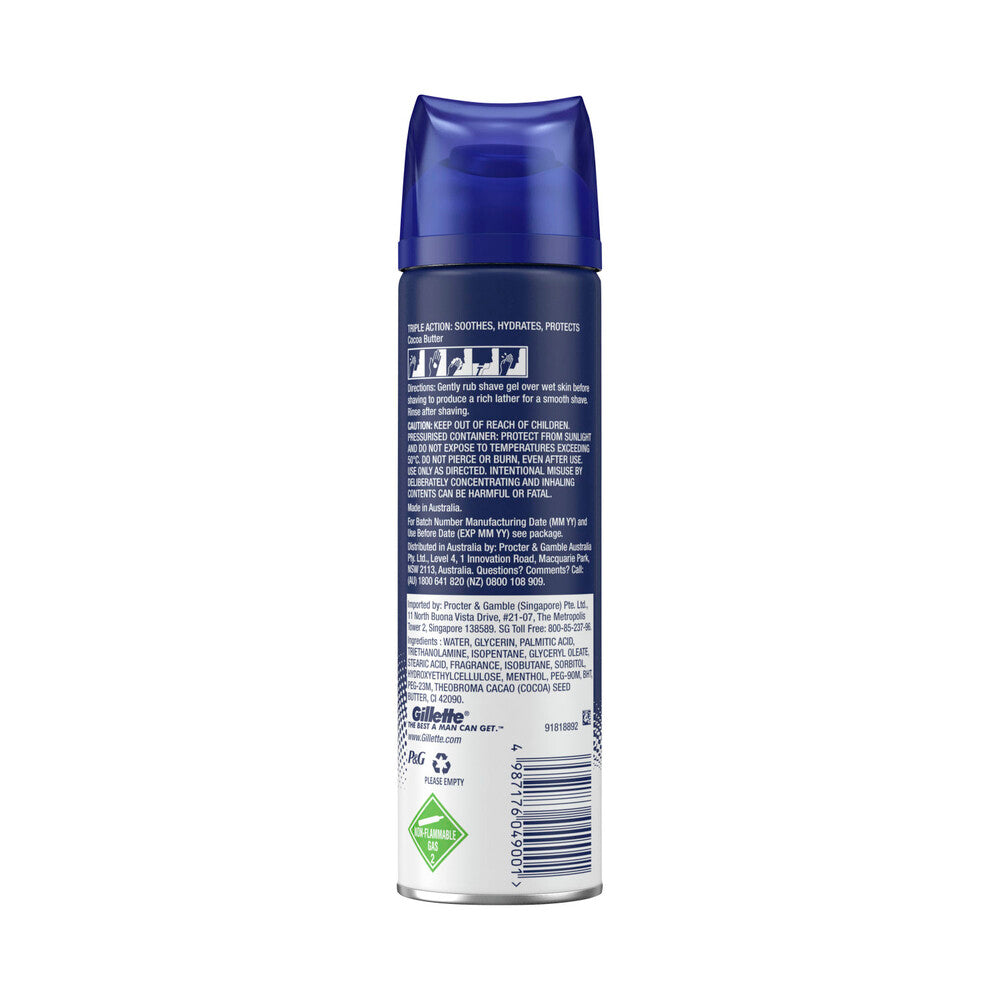 Gillette Men Refreshing Breeze Shave Gel - 195g