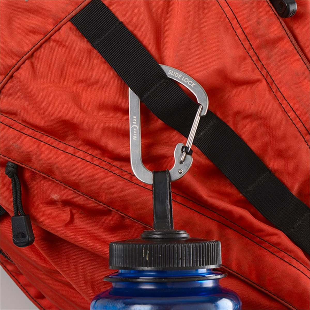 Nite Ize Carabiner Slide Lock Size 2 Black Stainless Steel Durable