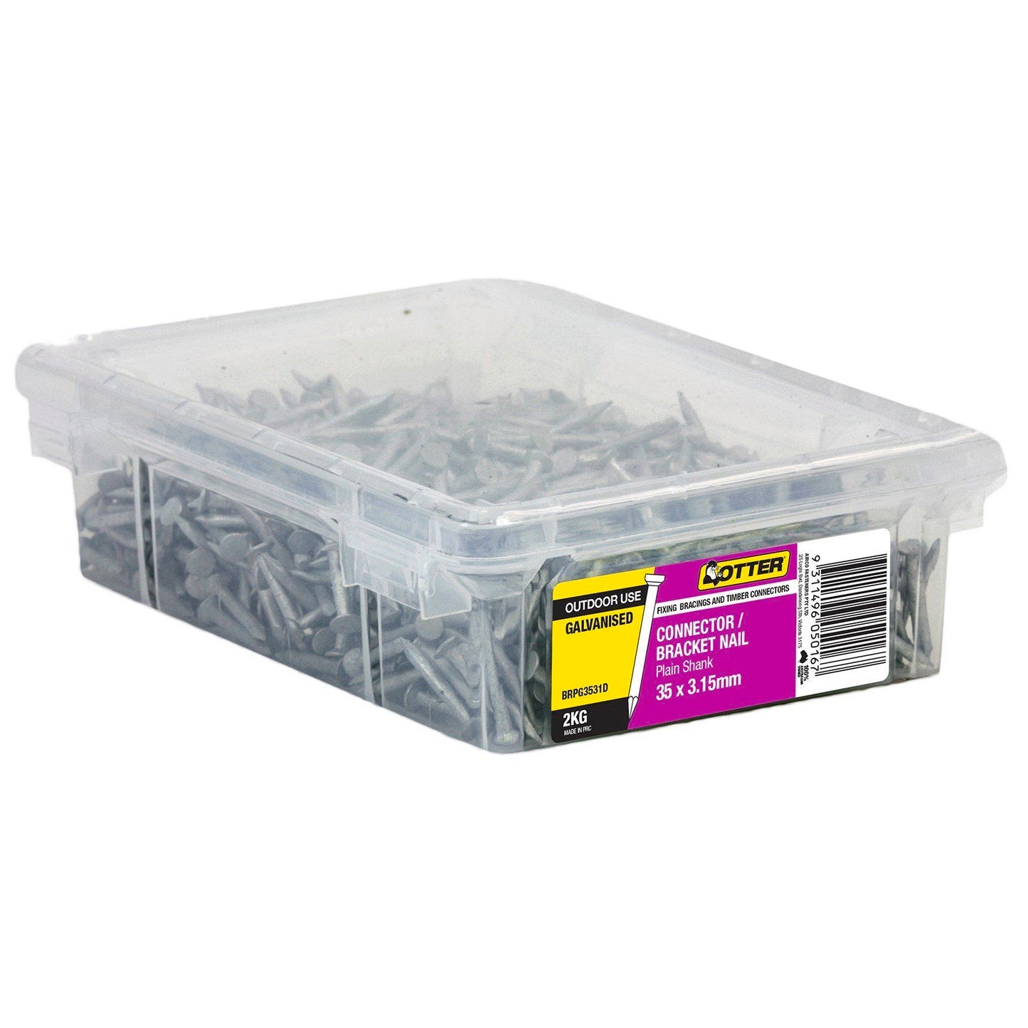 Otter Connector Bracket Nails - 35 x 3mm - 2kg