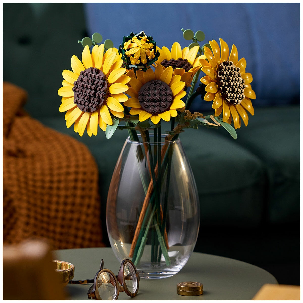 Lego Botanicals Sunflower Bouquet Adjustable 686-Piece Set 11502
