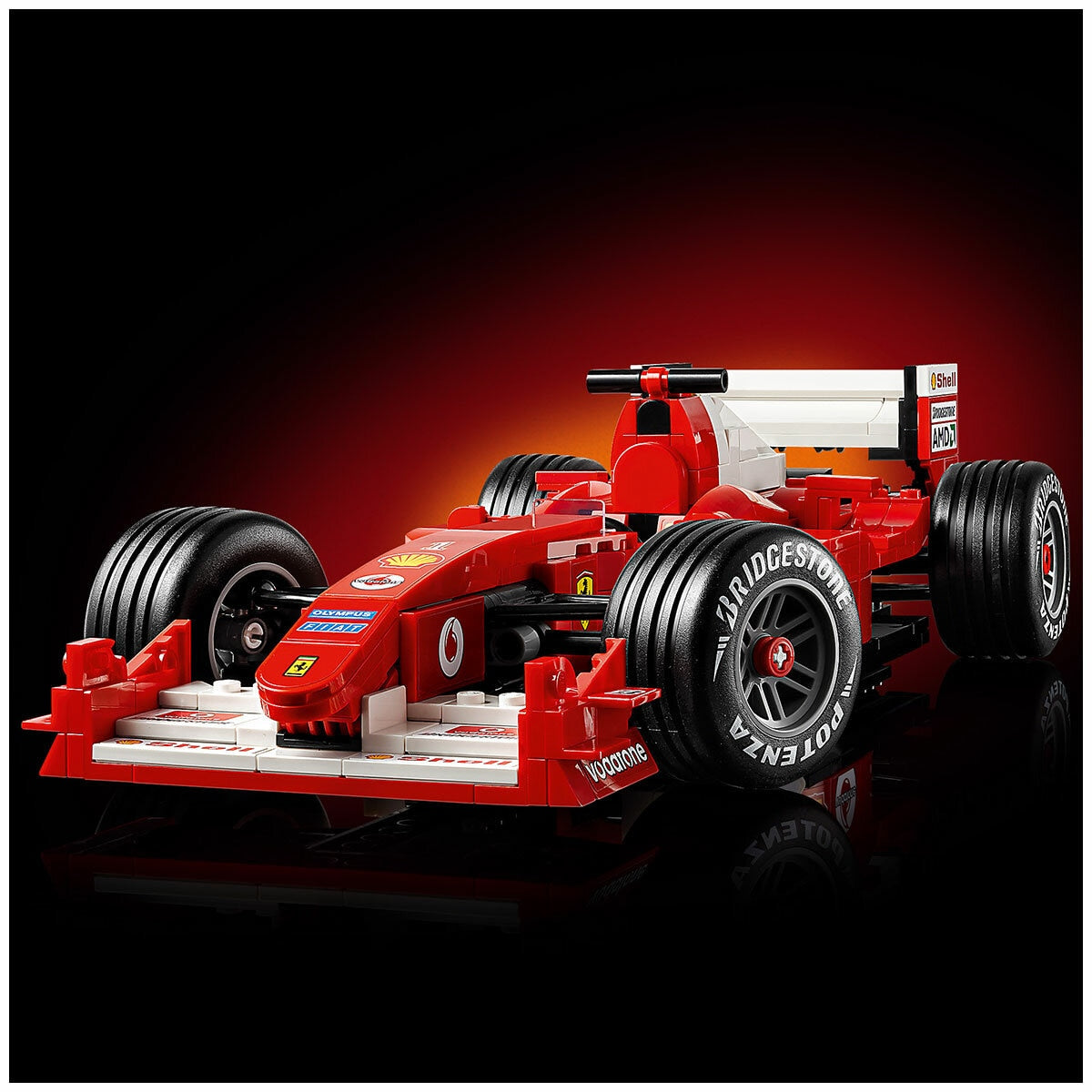 Lego Icons Ferrari F2004 & Michael Schumacher Display 11375 735 Pieces