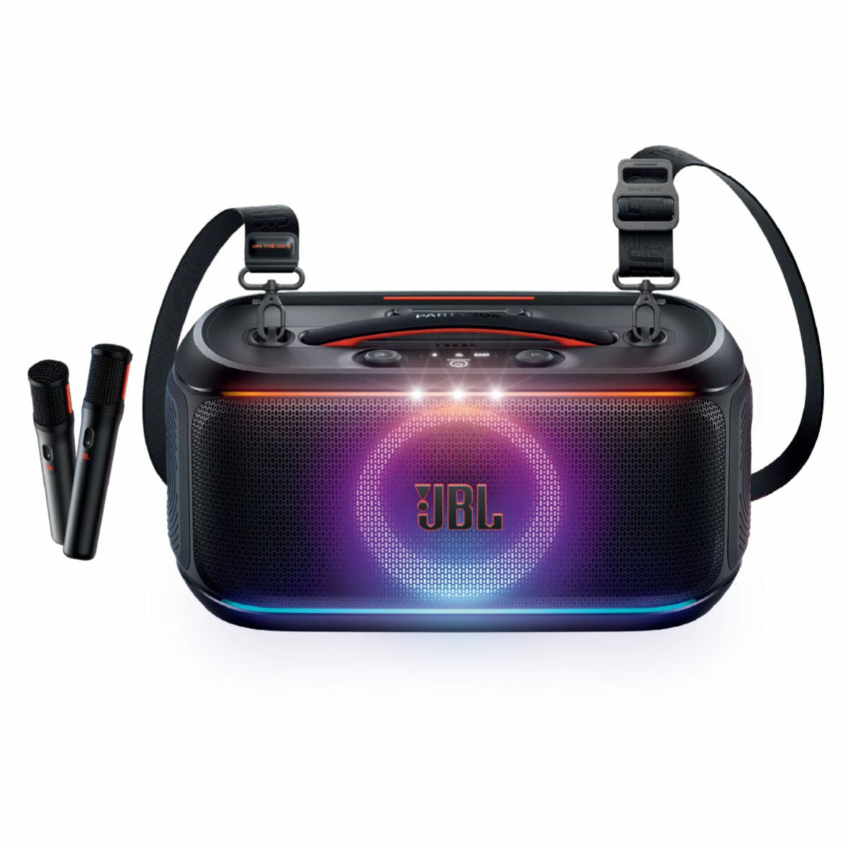 Jbl Partybox On-The-Go 2 100W Speaker Black/Orange JBLPARTYBOXOTG2BAS