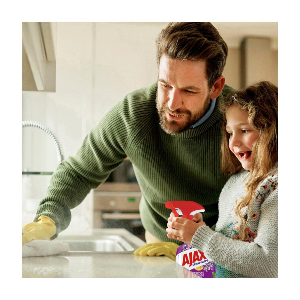 Ajax Spray N Wipe Lavender & Citrus Multi Purpose Cleaner Trigger Pack - 500mL