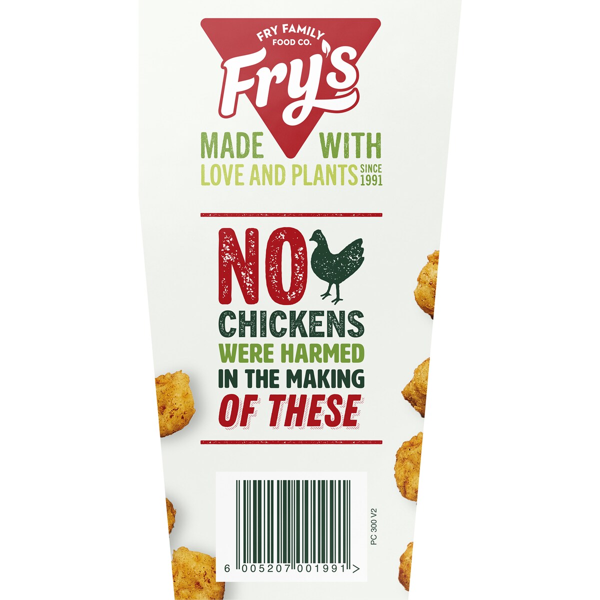 Fry's Vegan Popcorn Chick'n 300g