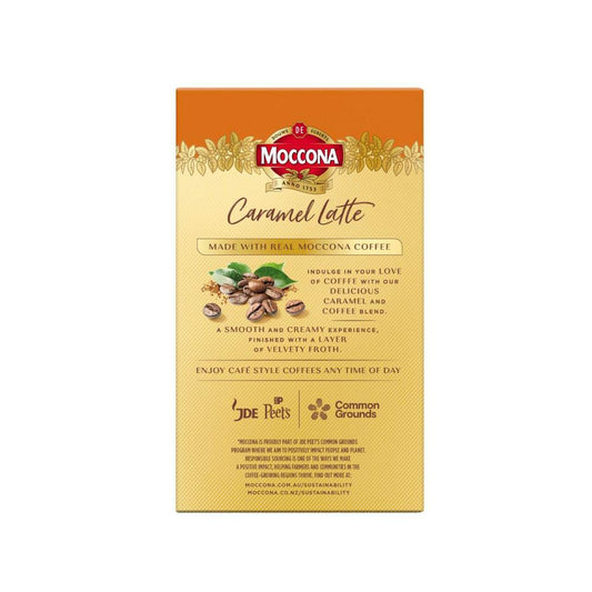 Moccona Cafe assics Caramel Latte Coffee Sachets - 10 pack