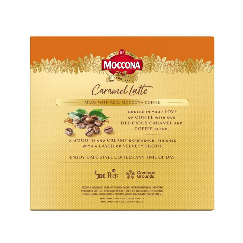 Moccona Cafe assics Caramel Latte Coffee Sachets - 30 pack