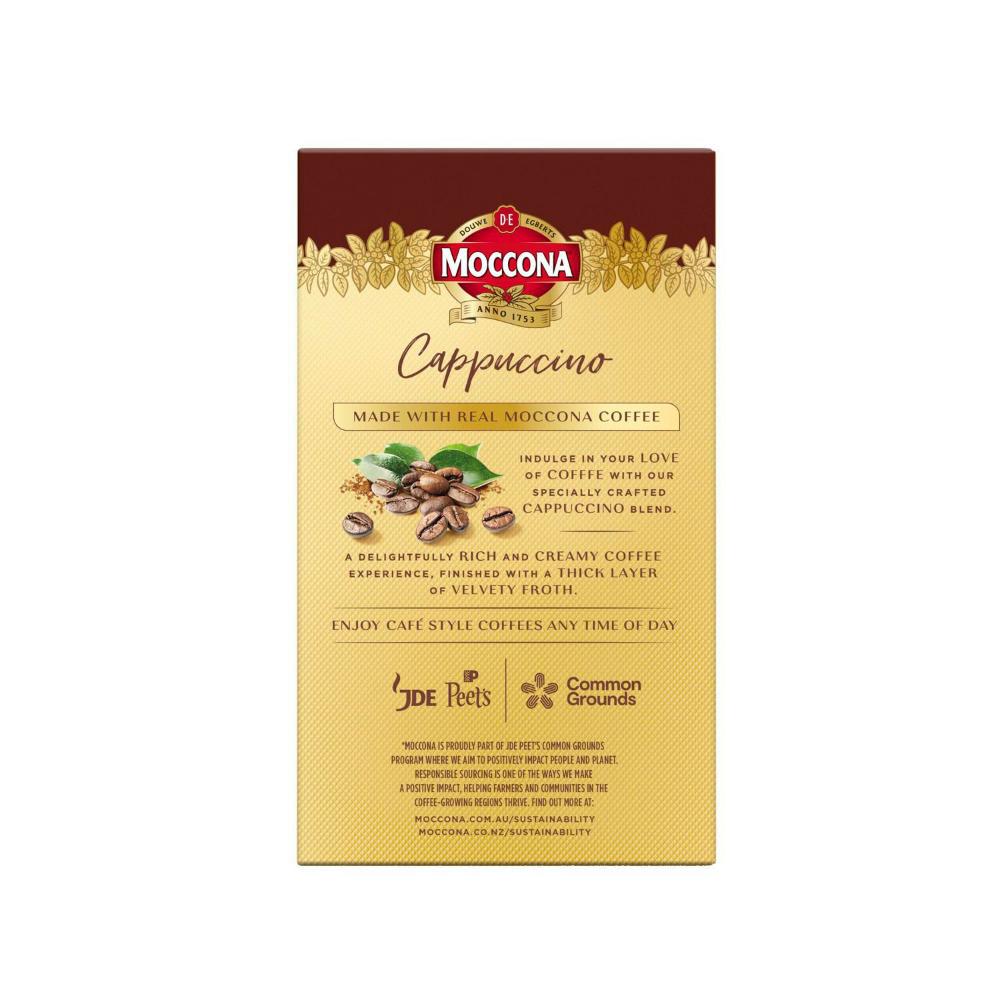 Moccona Cafe assics Cappuccino Coffee Sachets - 10 pack