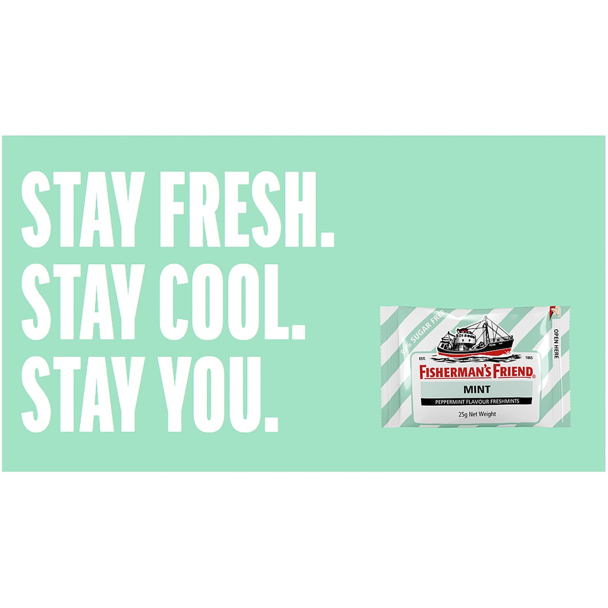 Fishermans Friend Mints Fresh Sugar Free 25g