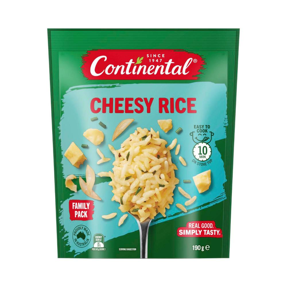 Continental Rice Family Cheesy - 190g