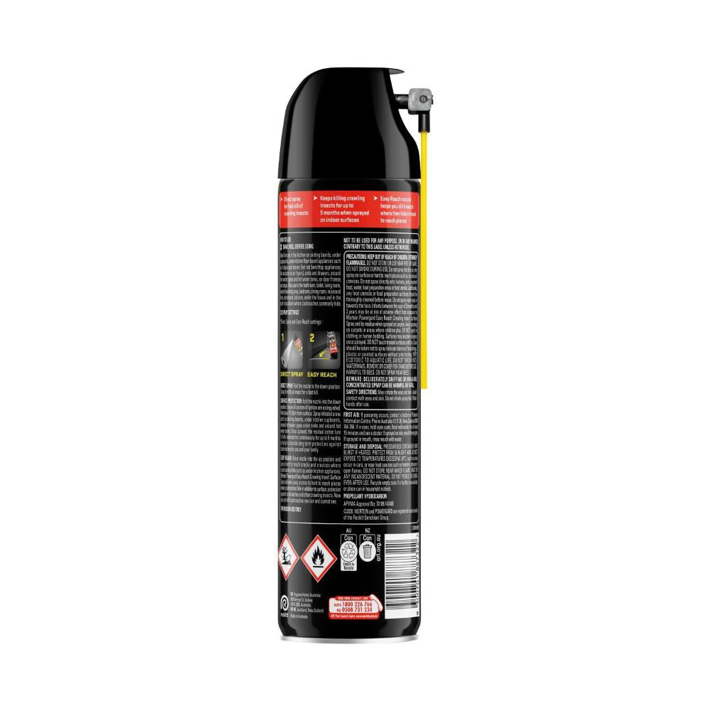 Mortein Powergard Easy Reach Crawling Insect Surface Spray - 350g
