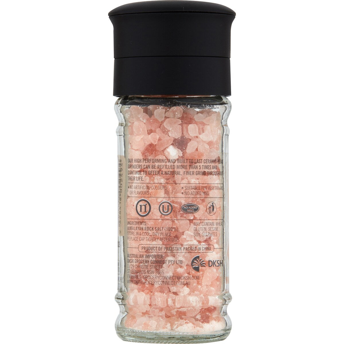 Natural Ceramic Grinder Himalayan Rock Salt 100g