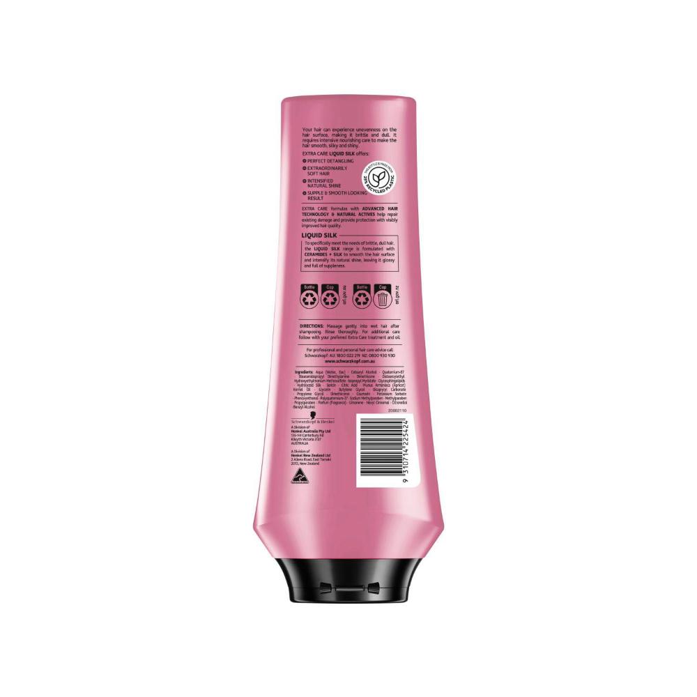 Schwarzkopf Extra Care Liquid Silk Smoothing Conditioner - 400mL