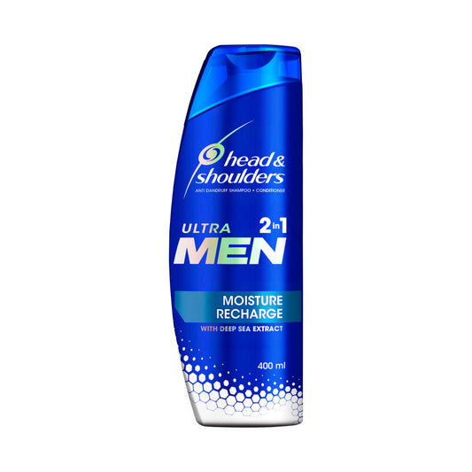 Head & Shoulders Ultramen 2 In 1 Moisture Recharge - 400mL