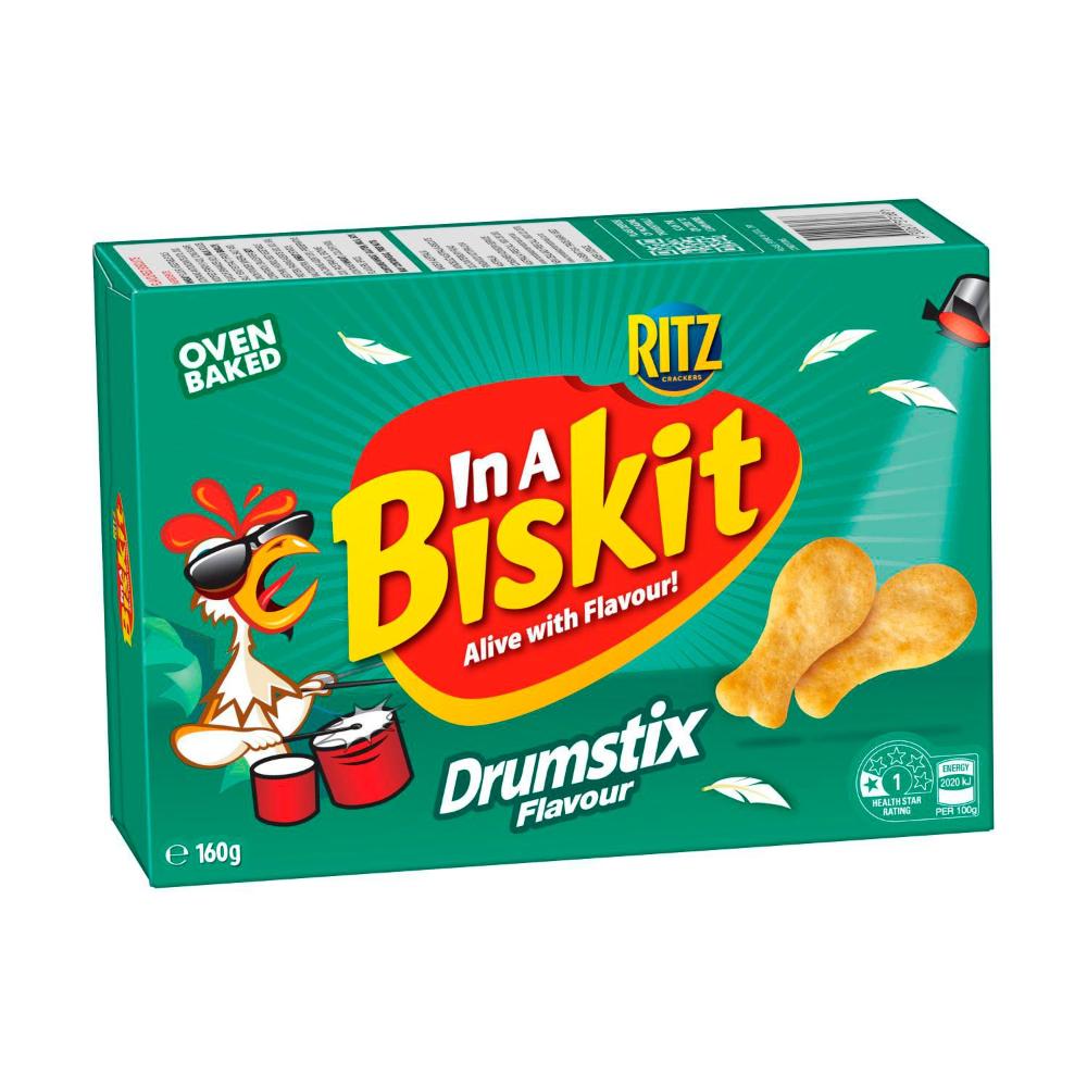 In A Biskit Biscuits Drumstix Flavour - 160g