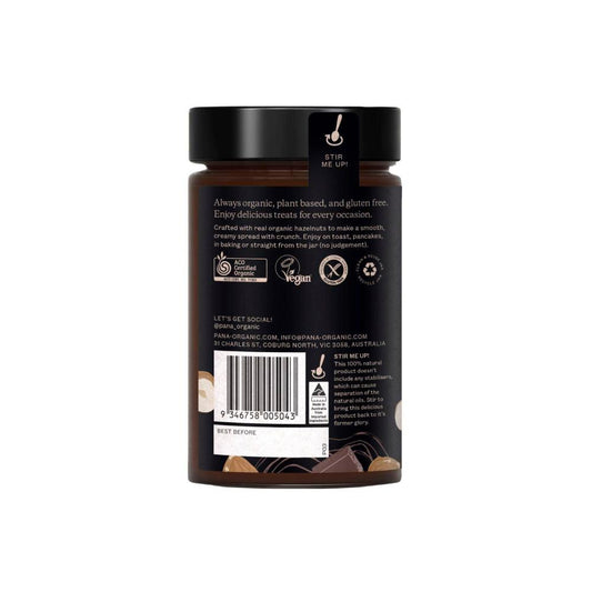 Pana Organic Smooth Hazelnut Chocolate Spread - 400g