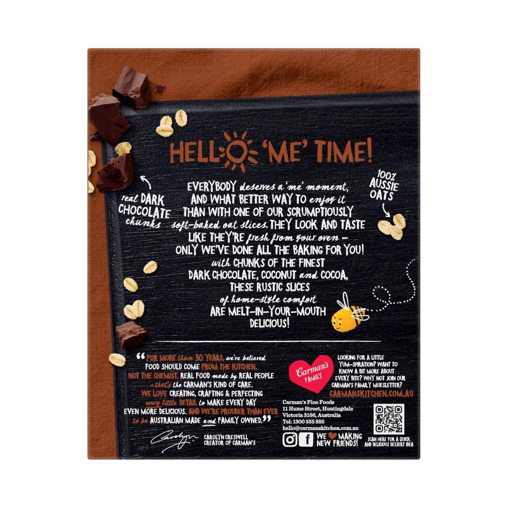 Carman's Oat Slices Belgian Choc 5 Pack - 175g