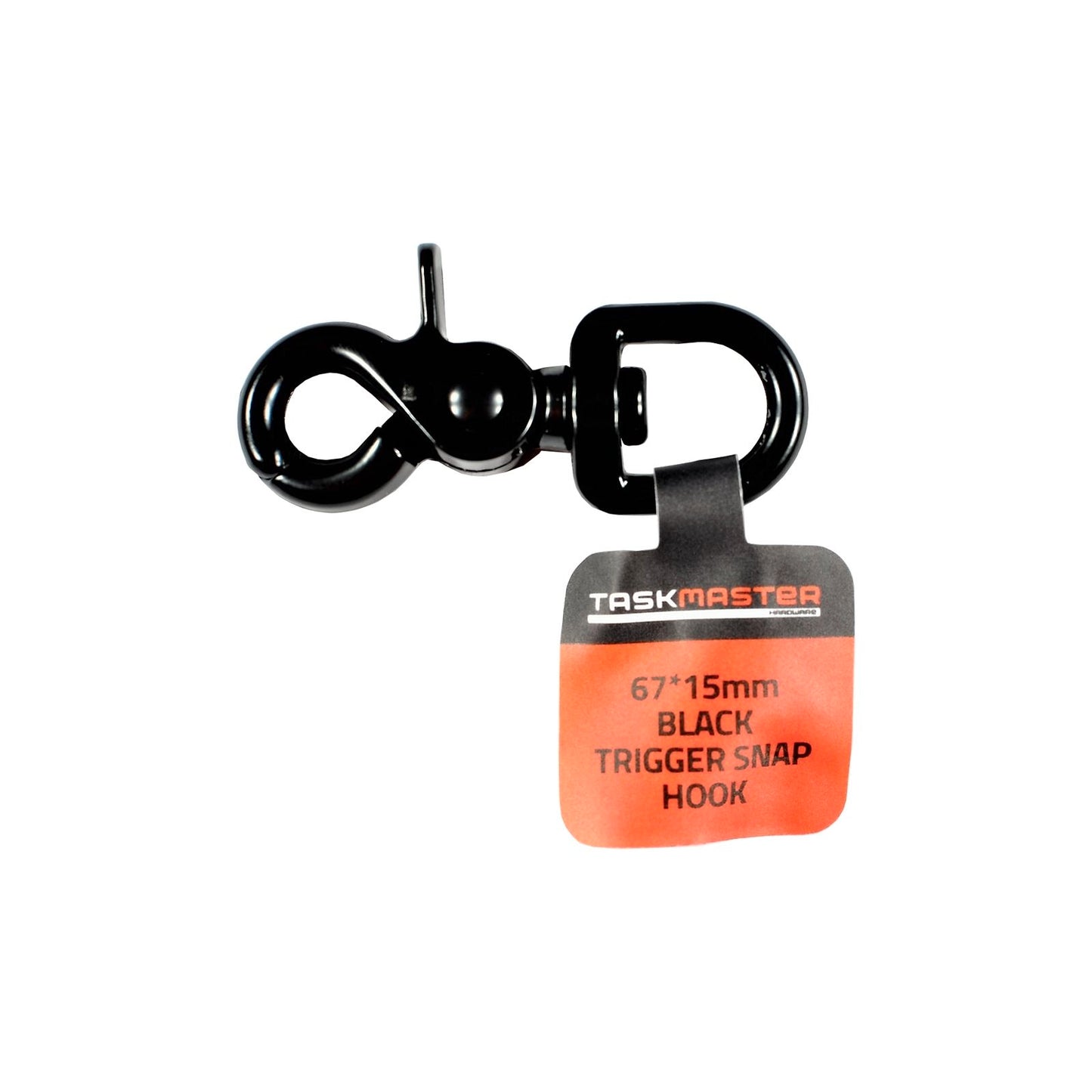 Taskmaster Black Trigger Swivel Snap Hook - 25mm