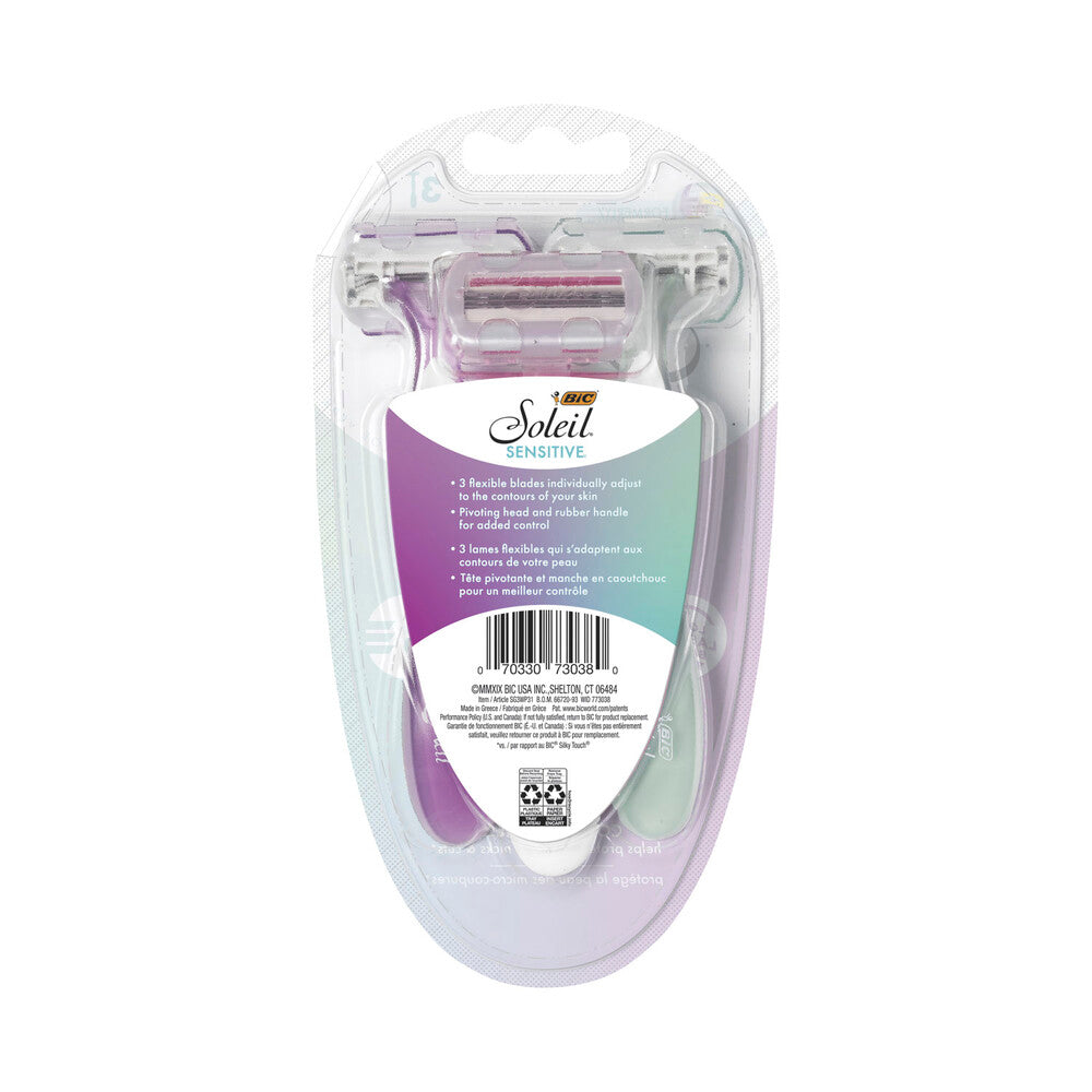 Bic Soleil Sensitive Advance Razor - 2 pack